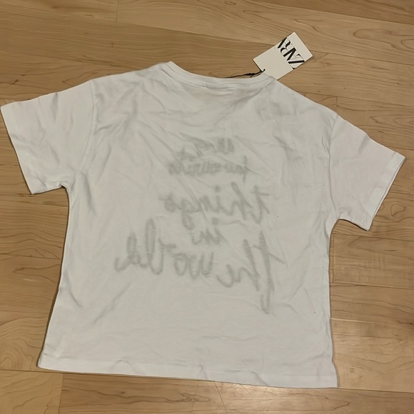 Zara graphic T shirt from France - Picture 2 of 4